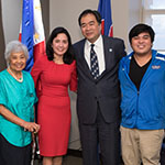Chicago Filipino-American community welcomes Dr. and Mrs. Esteban