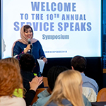 University hosts 10th annual Service Speaks symposium