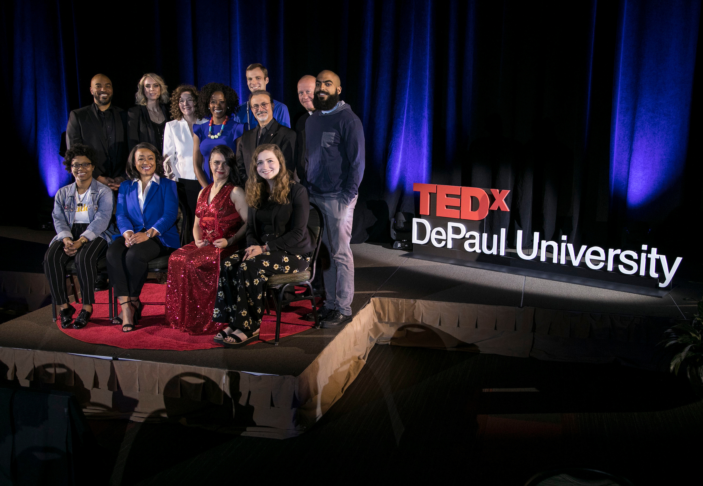 Presenters from the 2018 TEDxDePaulUniversity