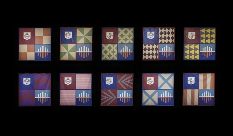 DePaul college flags