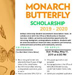 Monarch Butterfly Scholarship applications due May 17