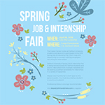 Students: Don't miss the spring job and internship fair
