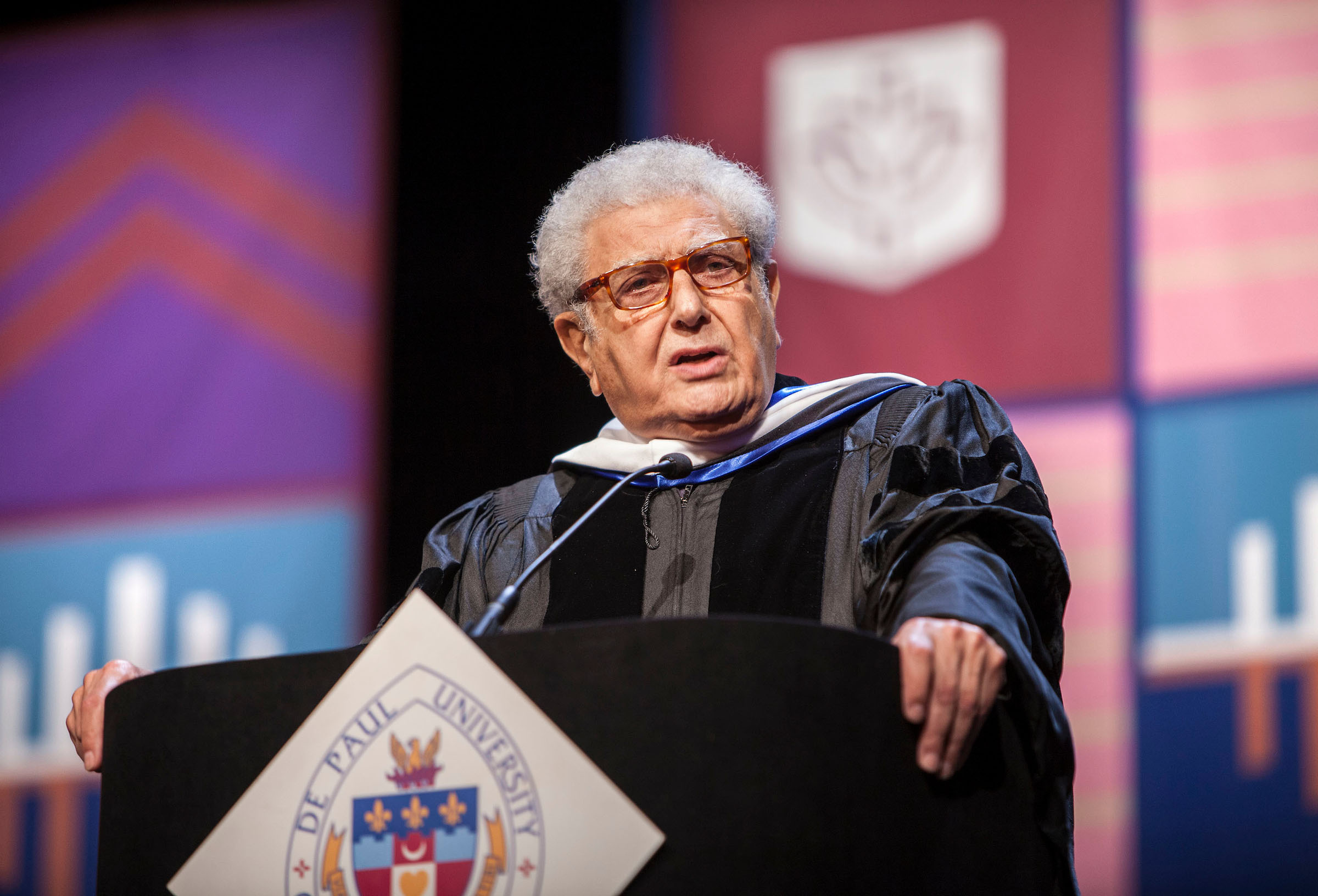 DePaul University Emeritus Professor of Law M. Cherif Bassiouni