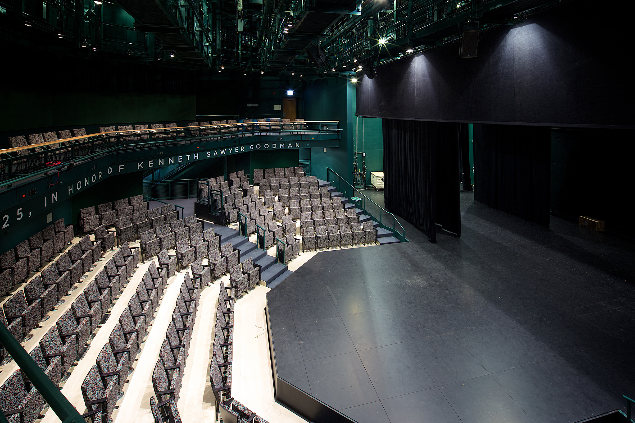 The Theatre School at DePaul University 250-seat thrust theatre