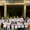 DePaul hosts farewell event for Japanese college students on eve of Tohoku earthquake anniversary