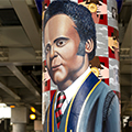 Murals under the Chicago ‘L’ immortalize DePaul University’s diverse history