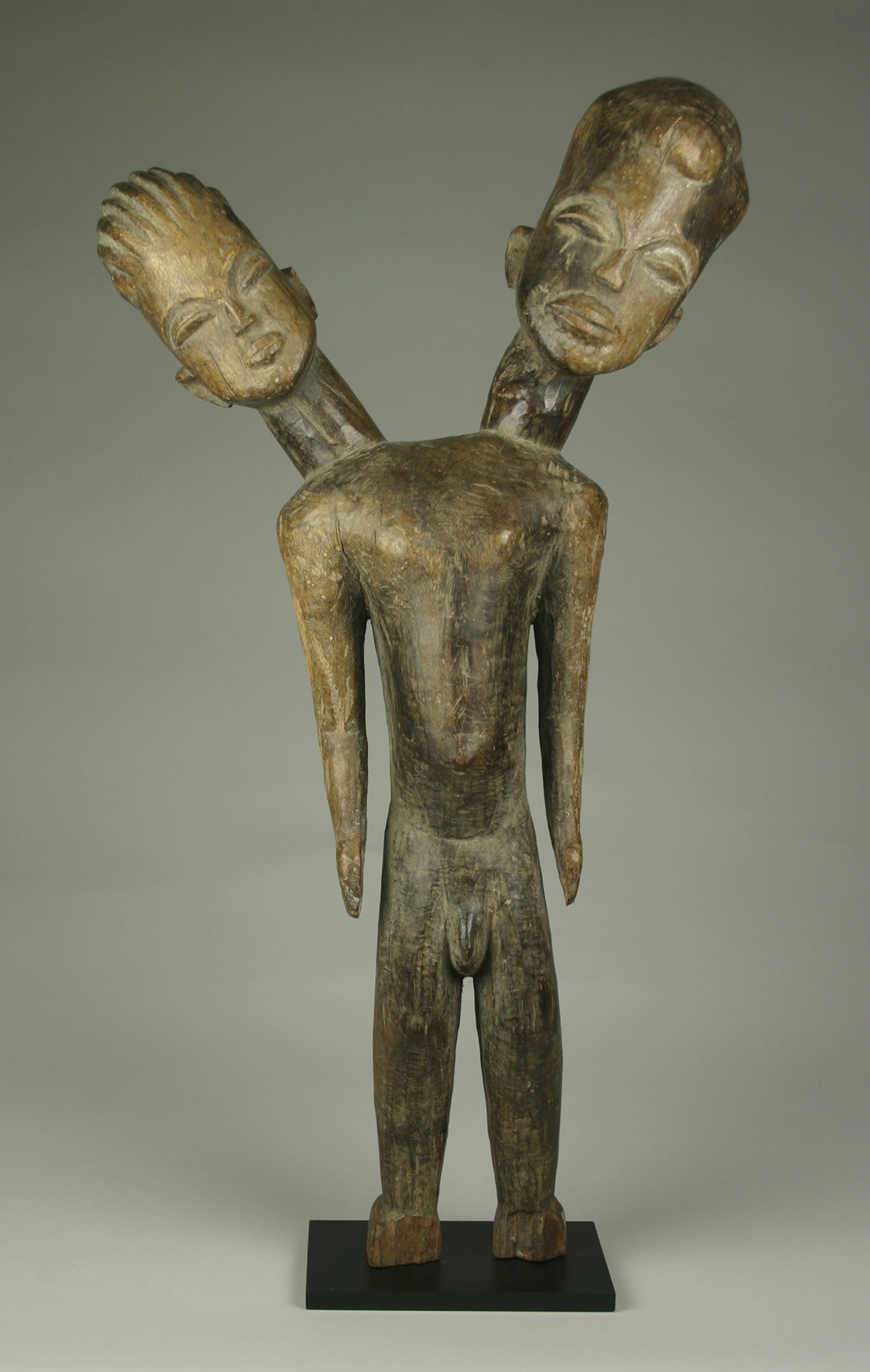 Unidentified artist (Africa, Burkina Faso or Ivory Coast; Lobi), Untitled, n.d. Wood. Collection of DePaul Art Museum, gift of the May Weber Foundation, 2001.51