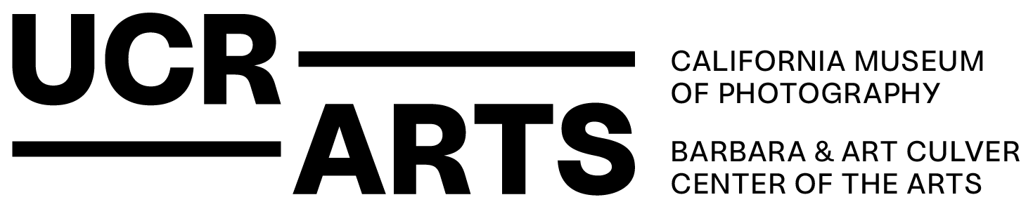 black and white UCRArts logo