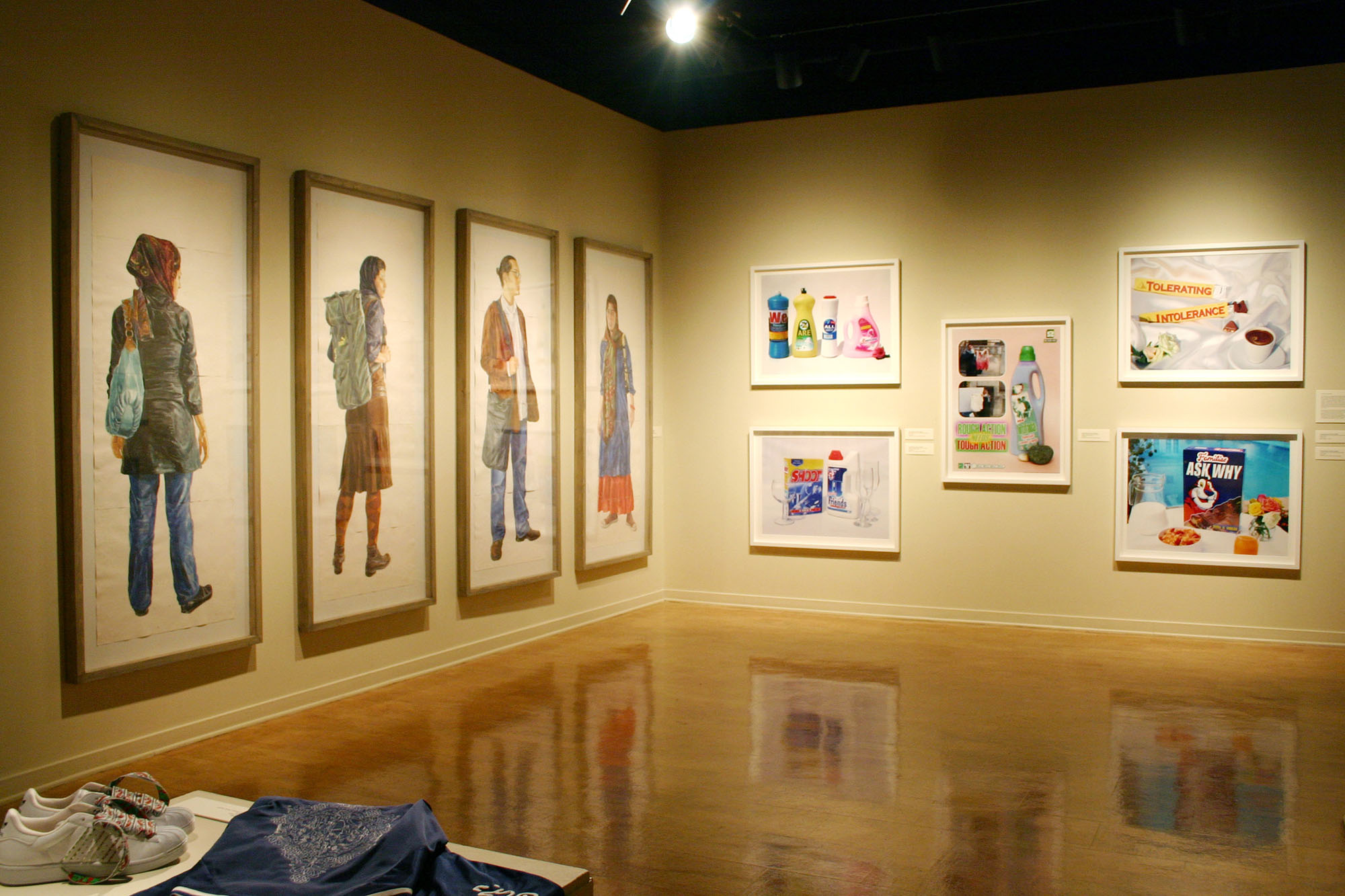 Installation view at the DePaul University Art Gallery