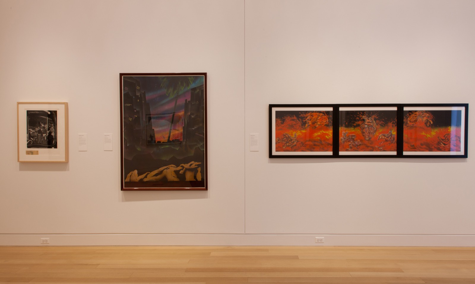 Installation view of "Nexo/Nexus: Latin American Connections in the Midwest"