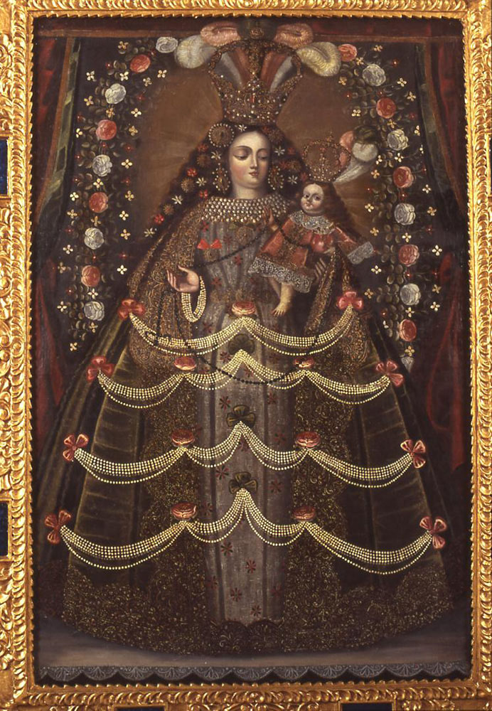 Unidentified workshop, Our Lady of Pomata, Bolivia, Potosí or Lake Titicaca region, 18th century. Oil on canvas.
