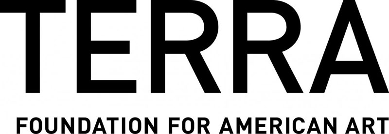 Terra Foundation in black letters on white background