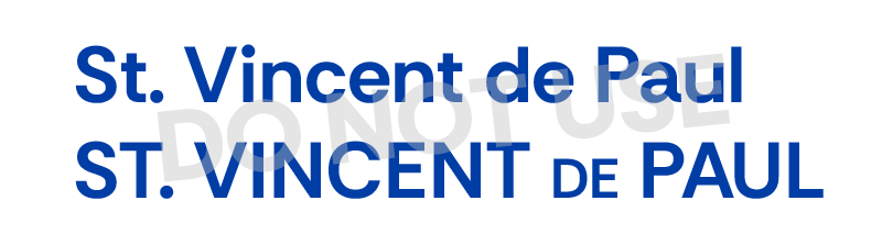 St. Vincent de Paul in Rethink Sans