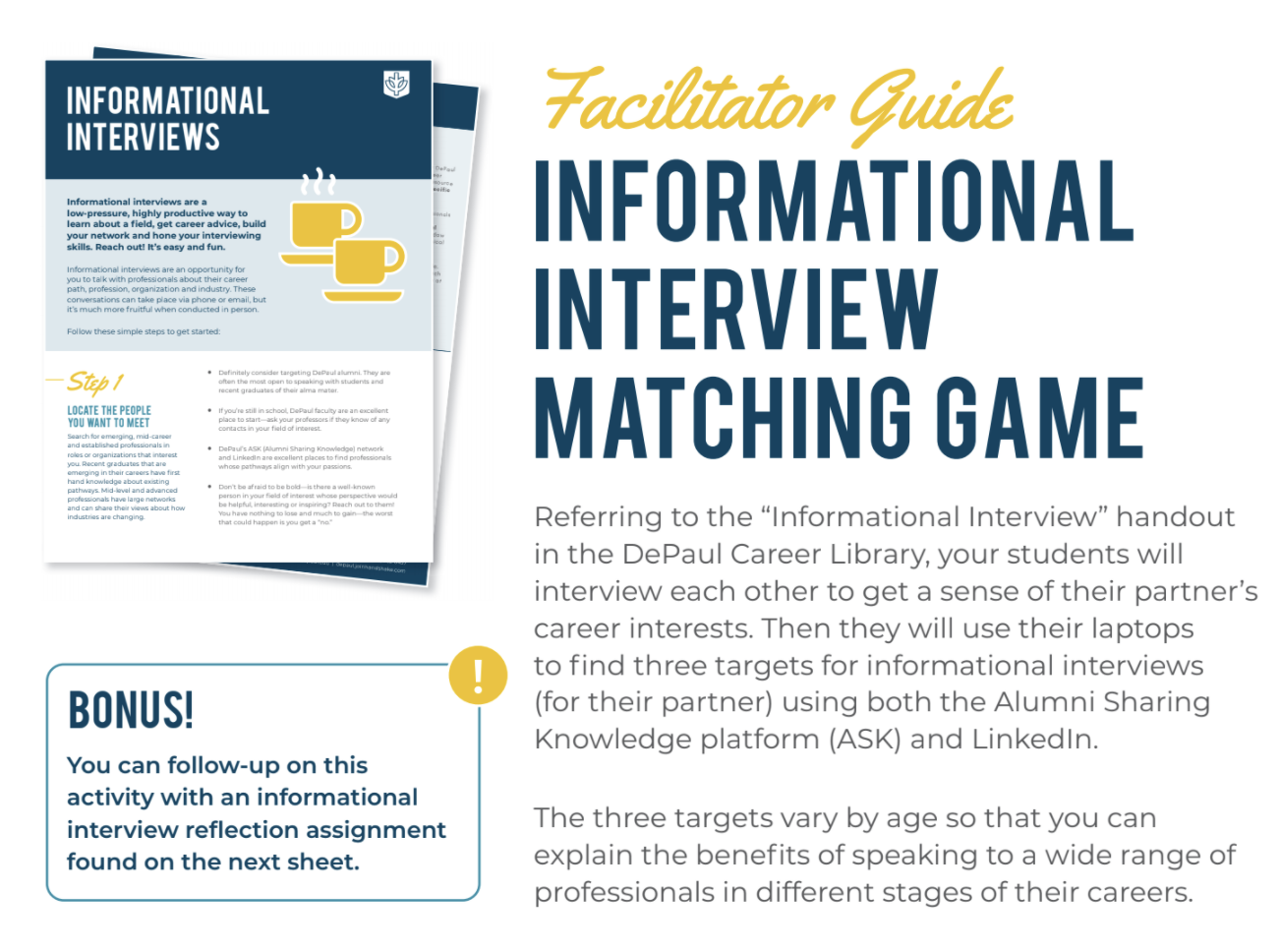 Informational Interview Activity