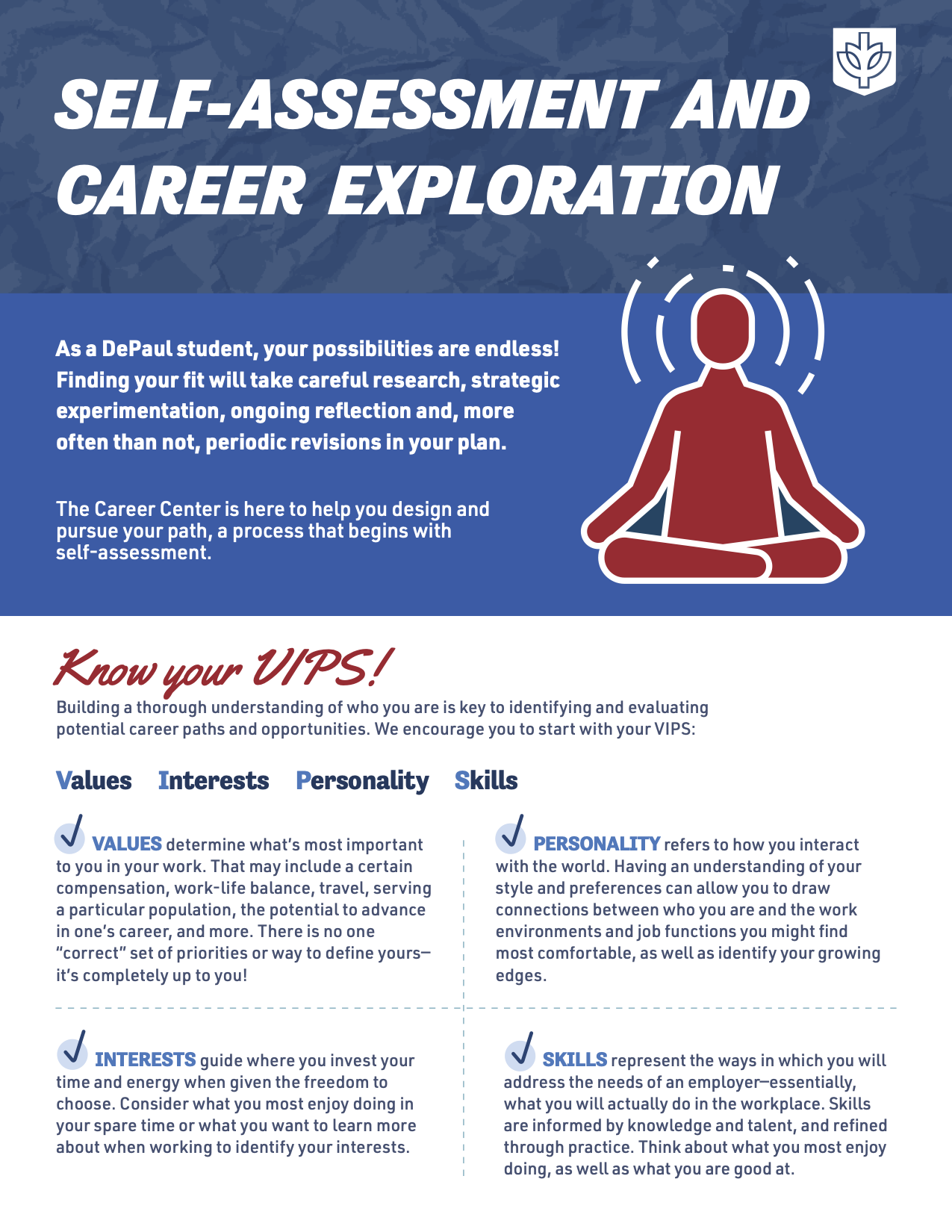 Self-Assessment and Career Exploration