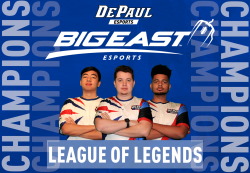 DePaul Captures BIG EAST League of Legends Fall Title