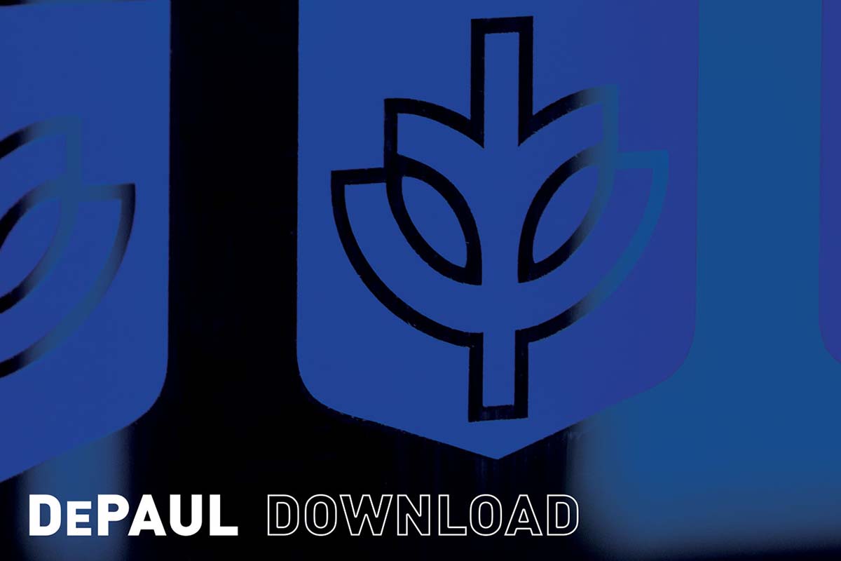 DePaul Download podcast logo 