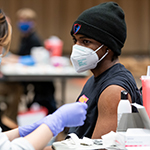 Vaccine clinic helps DePaul get ready for fall