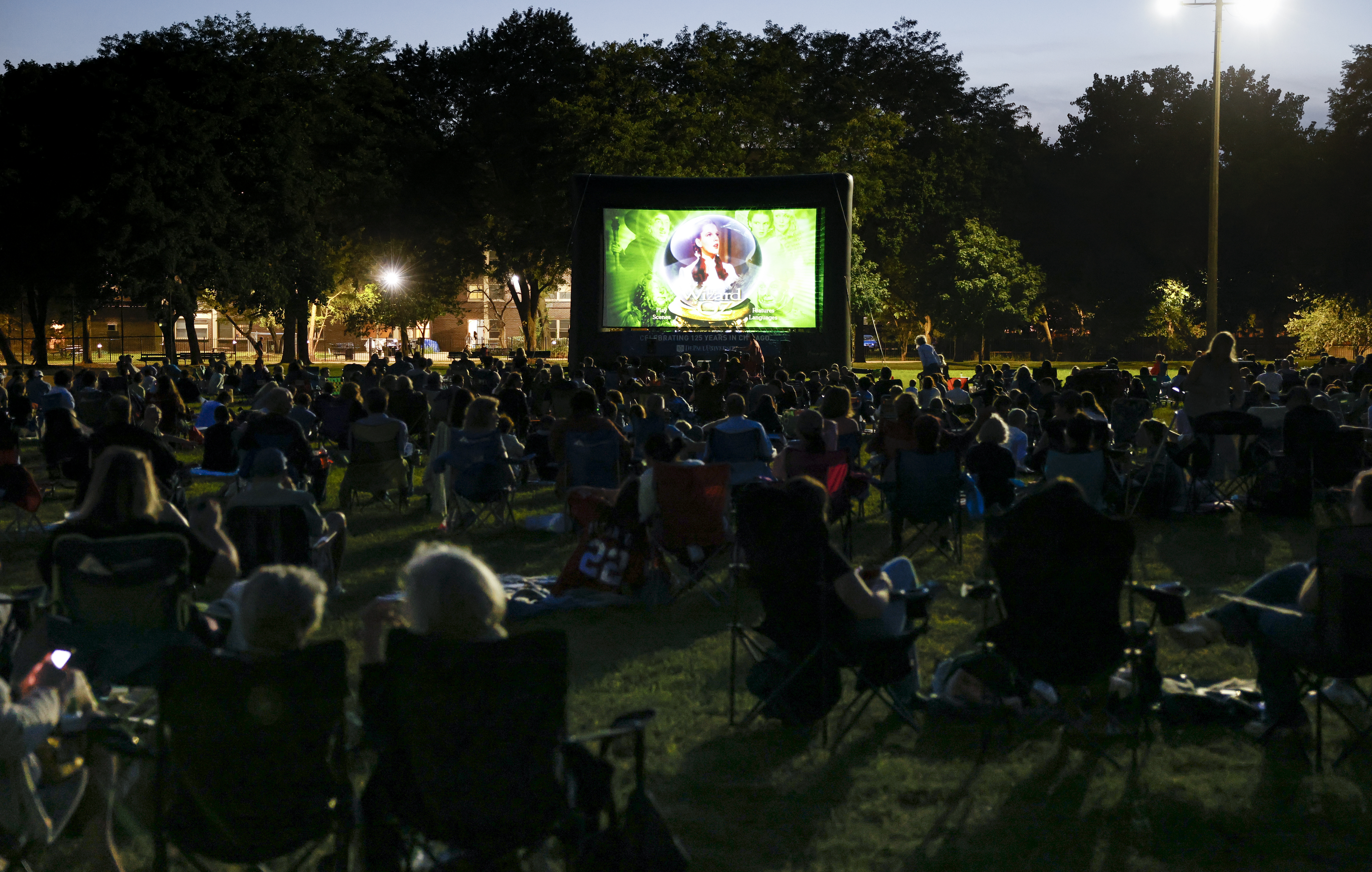 DePaul hosts Movies in the Park 