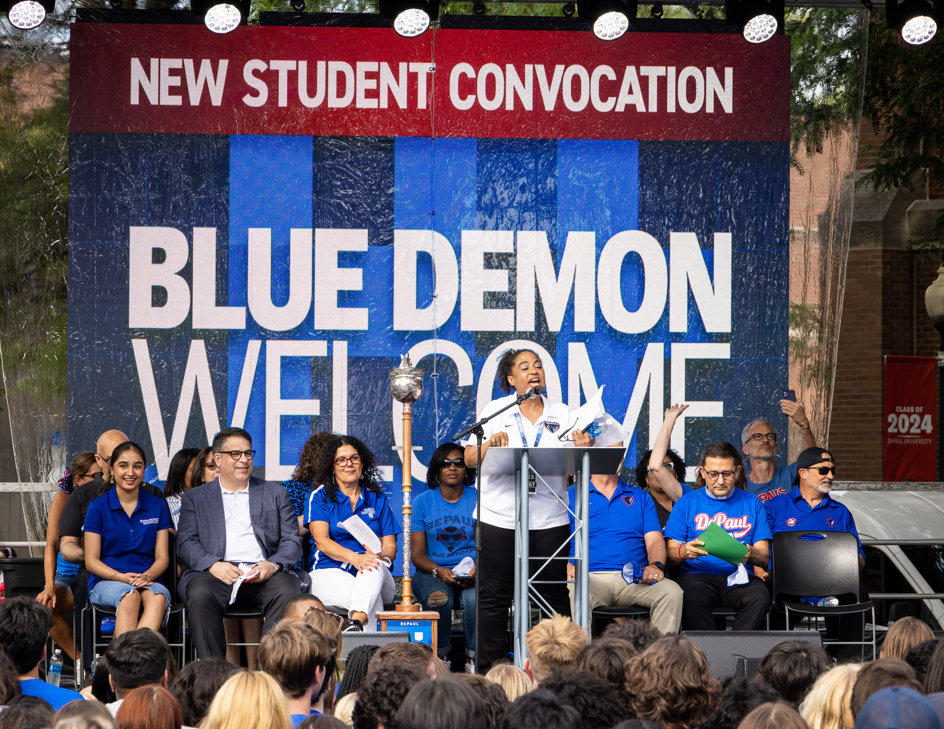 Blue Demon Welcome celebrates new and transfer students joining the DePaul community