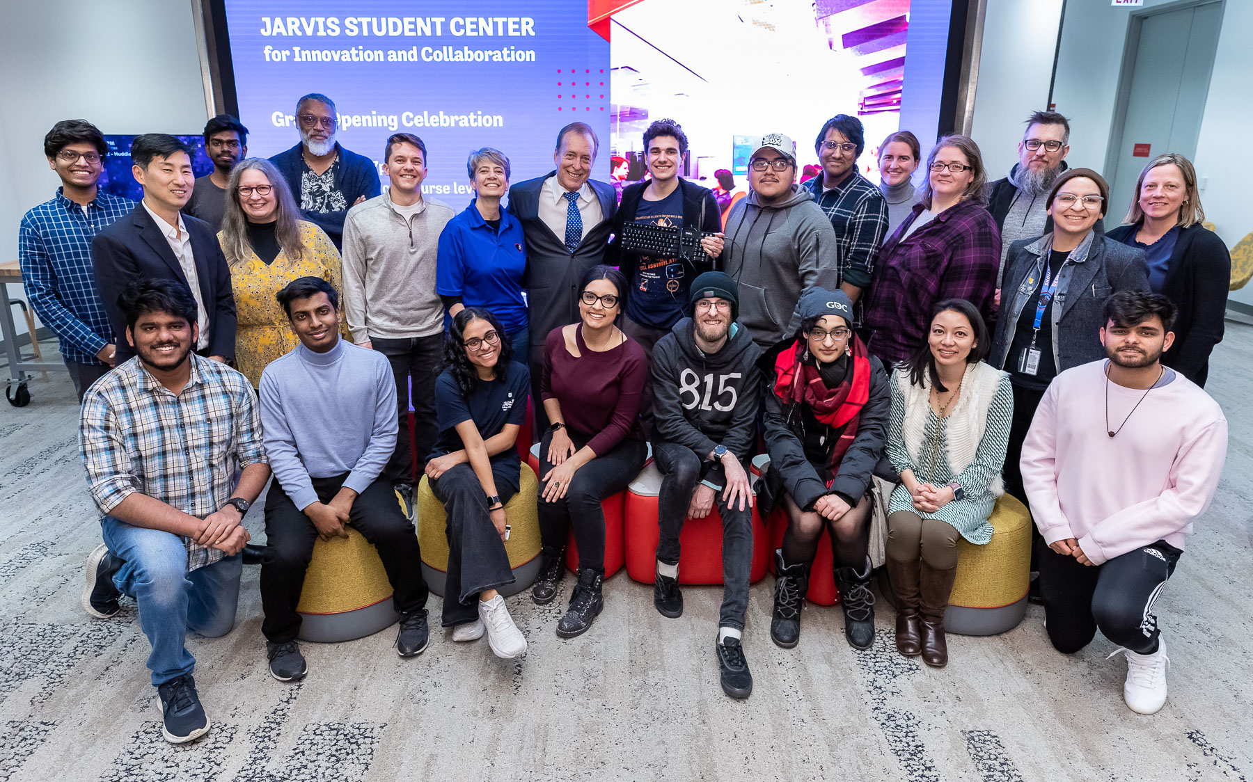 The Jarvis Student Center for Innovation and Collaboration was unveiled this past fall and is located in the concourse level of the DePaul Center on the Loop Campus.