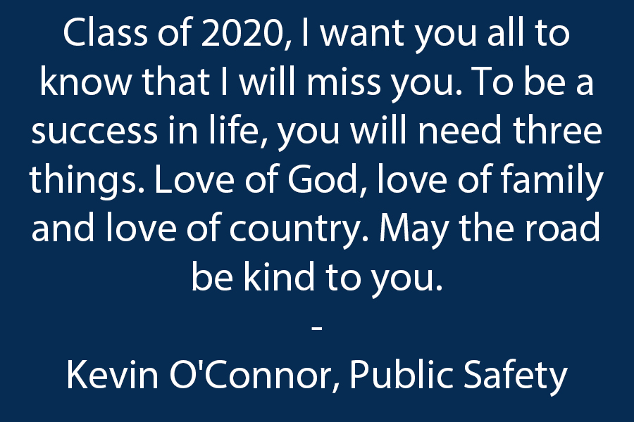 To The Class of 2020