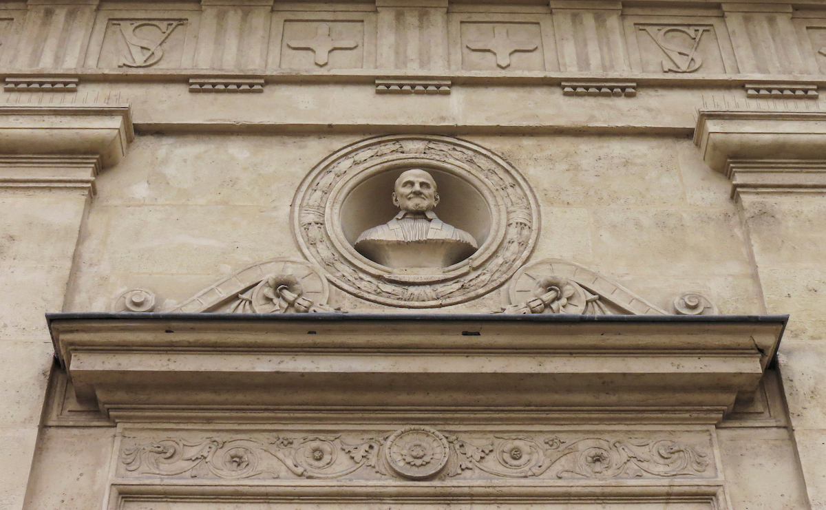 The entrance to the Motherhouse of the Congregation of the Mission in Paris