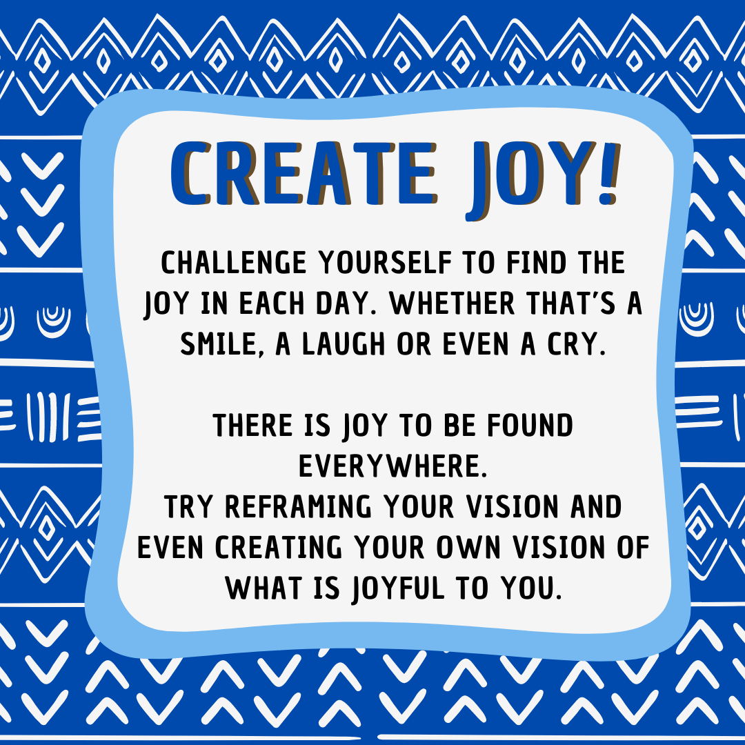 Create joy