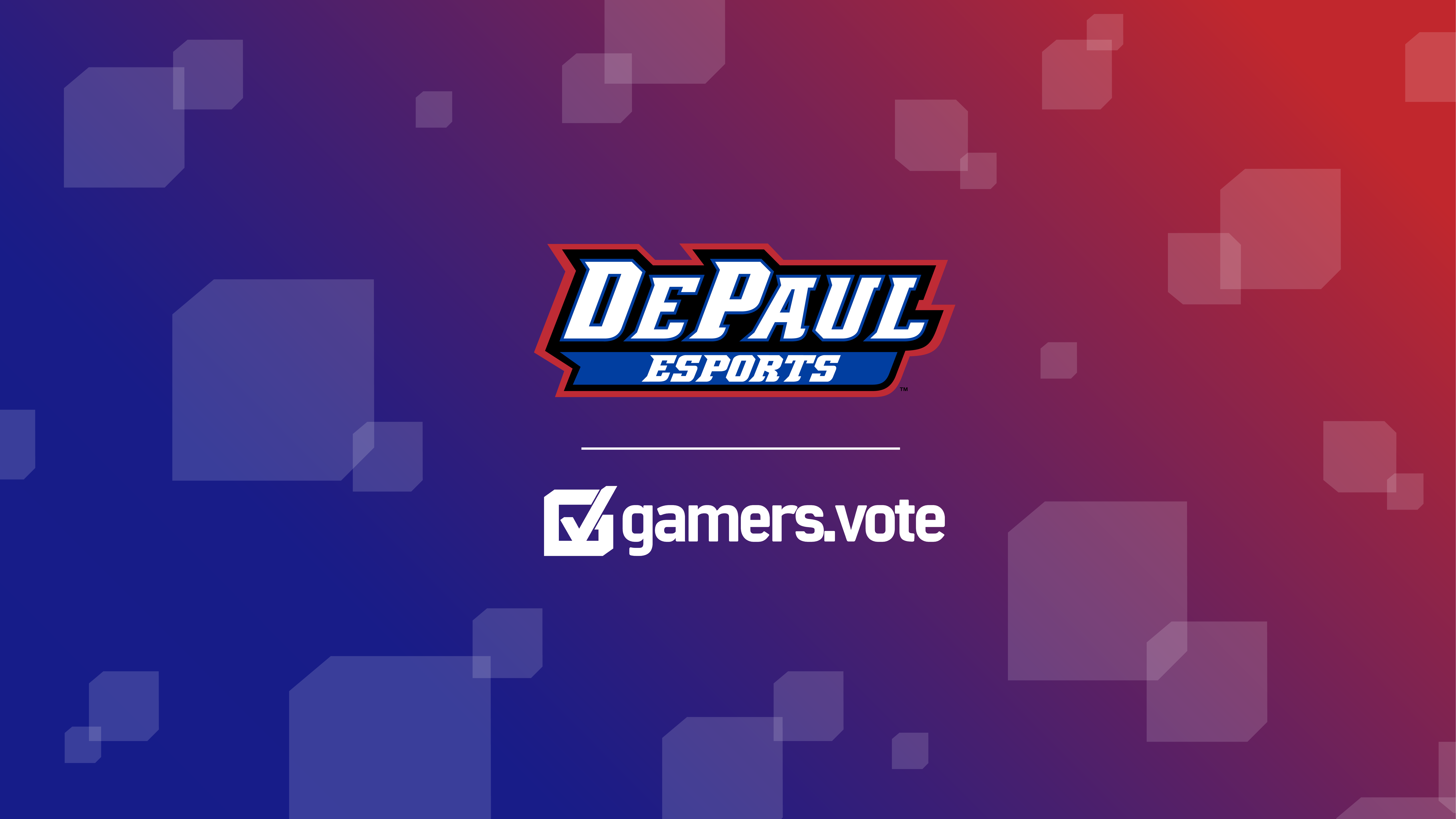 DePaul esports is partnering with Gamers.Vote