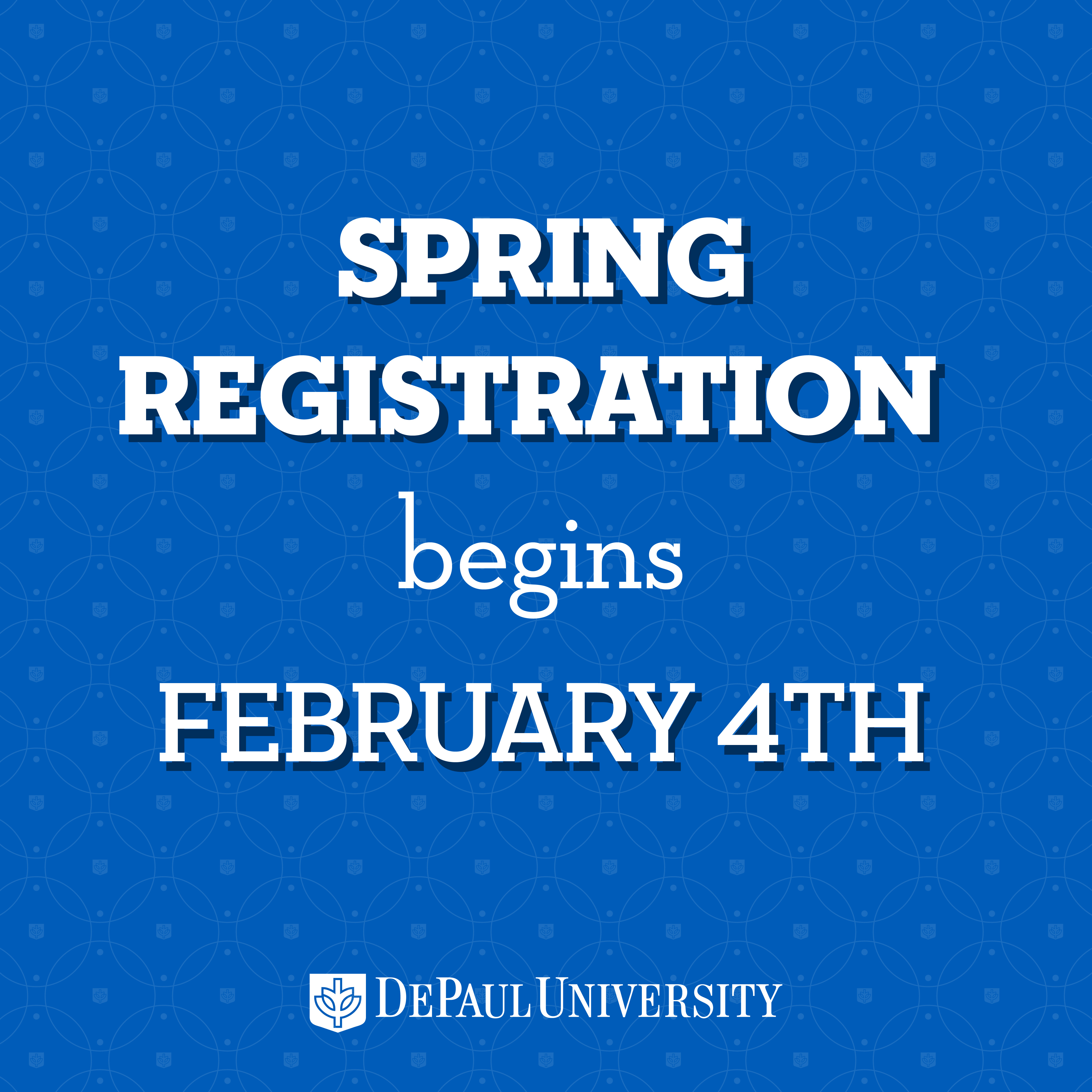 Spring Quarter Registration