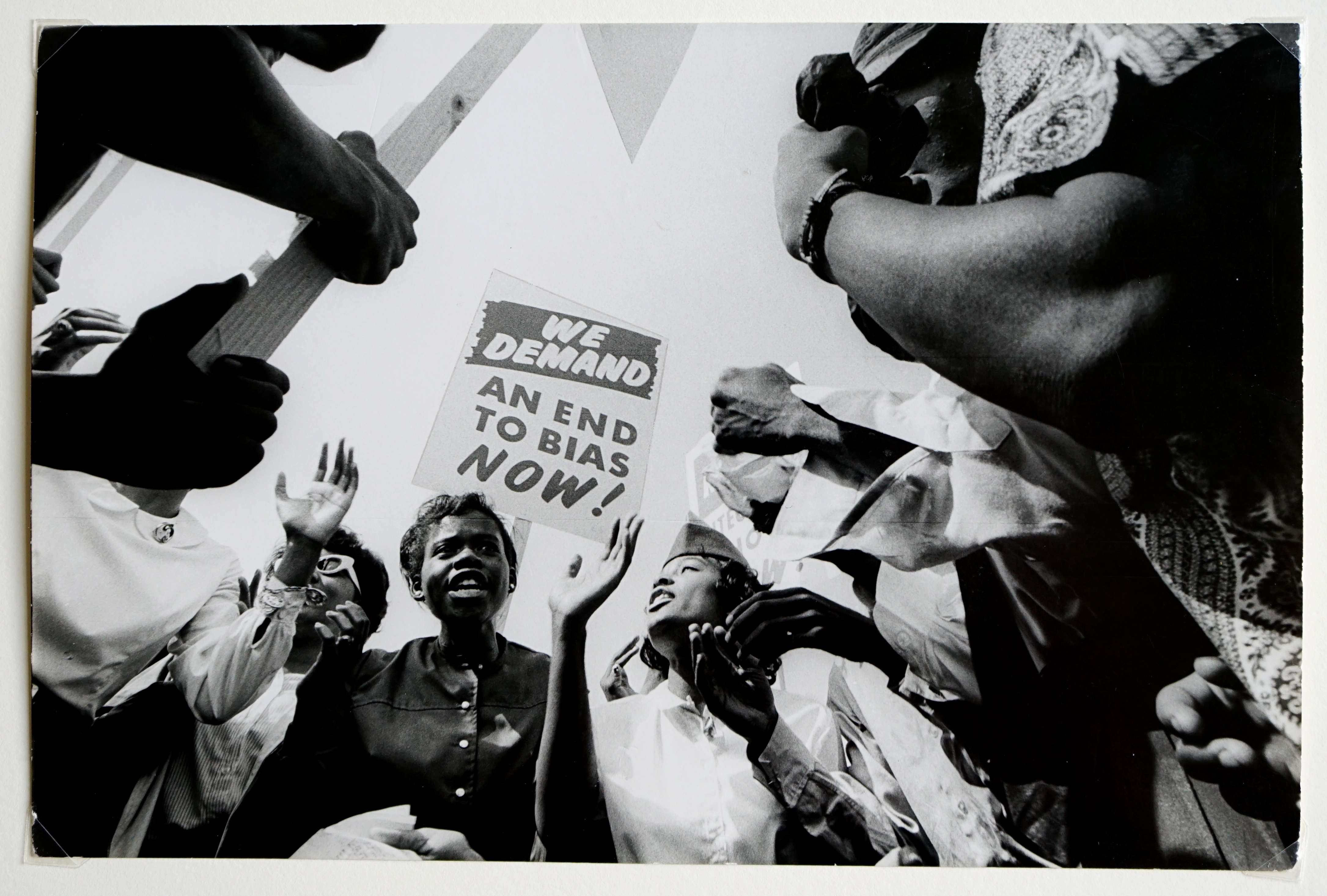 Flip Schulke, We Demand an End to Bias Now!, August 28, 1963. Courtesy of Thomas J. Wilson and Jill M. Garling.