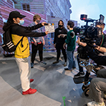 Virtual production stage immerses students in the future of filmmaking