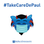 Creating a mask-friendly campus at DePaul