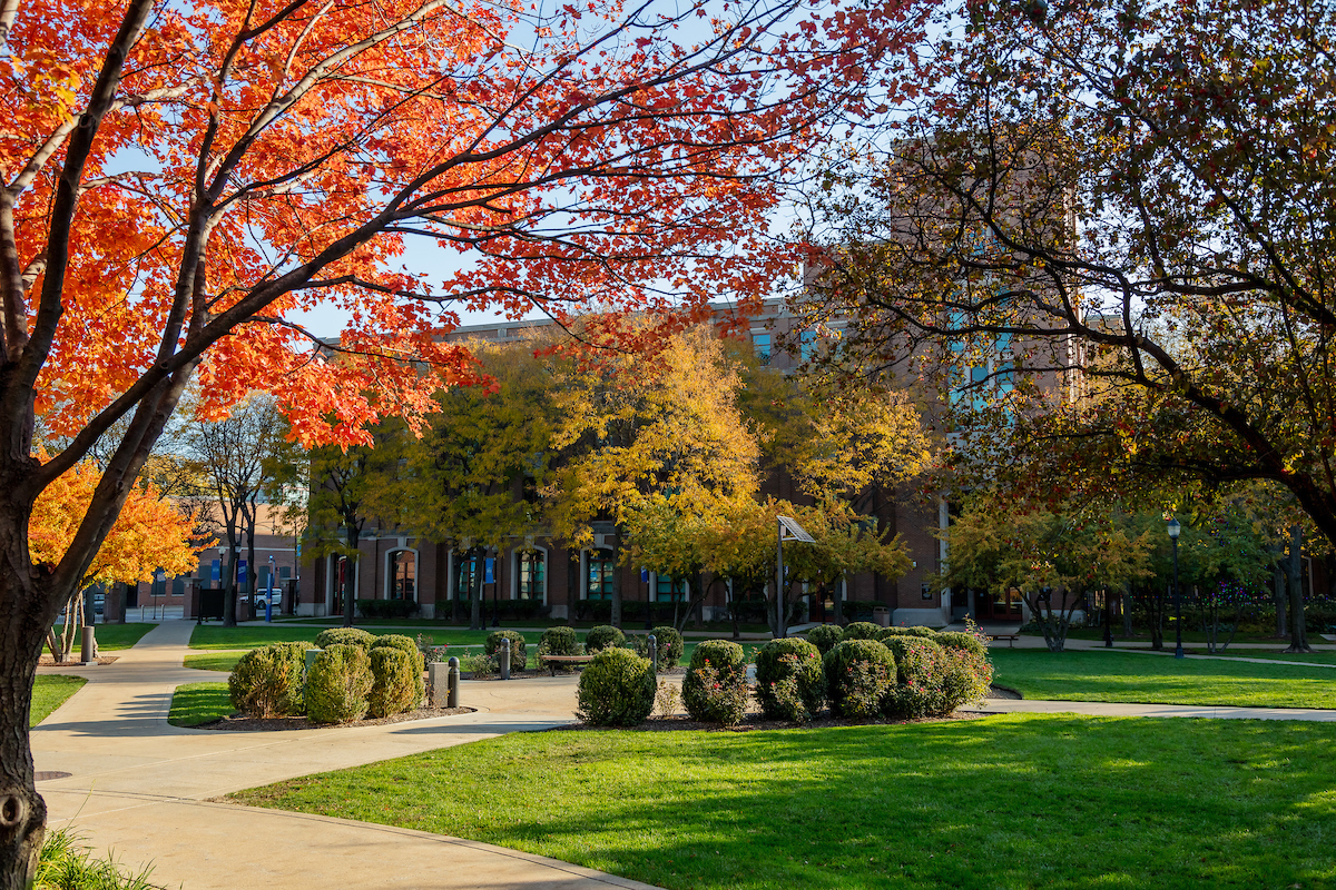 Lincoln Park Campus in fall