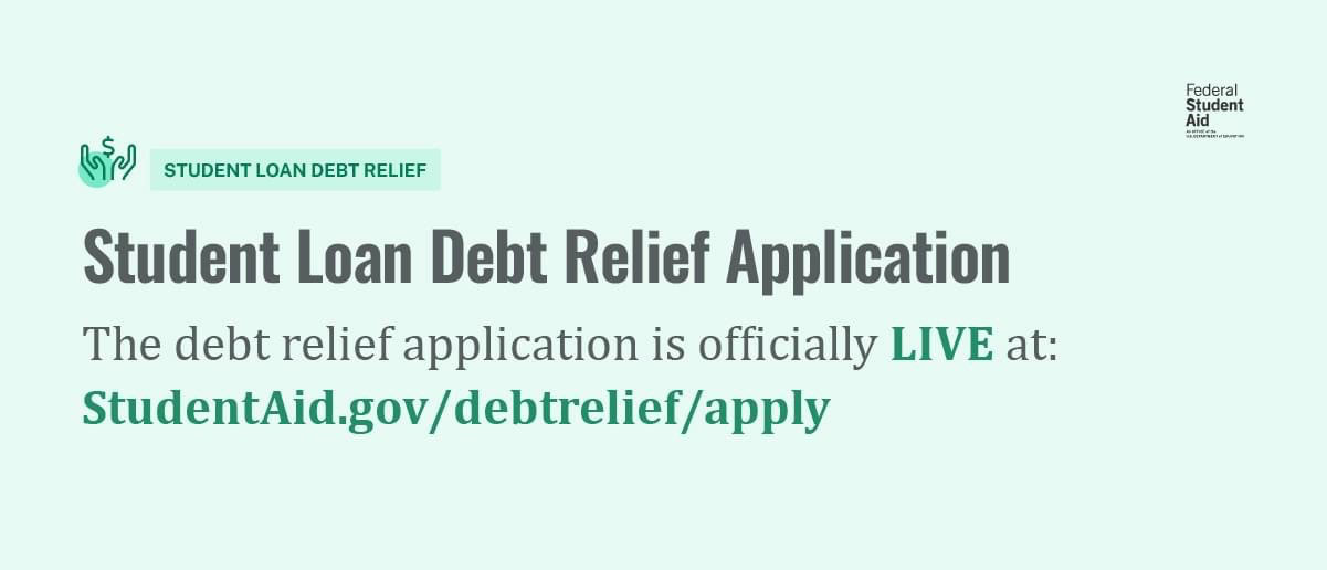 Federal Student Debt Relief site
