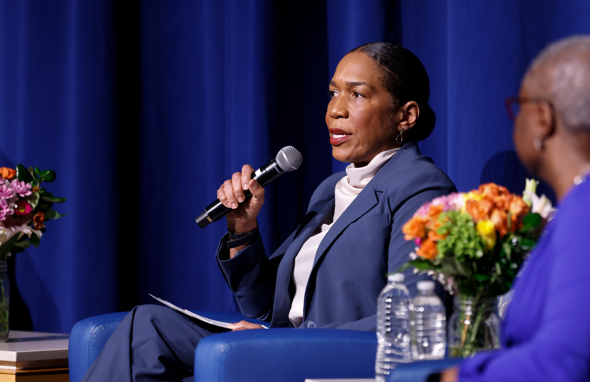 Illinois Lieutenant Governor Juliana Stratton, a 1992 DePaul College of Law graduate. 