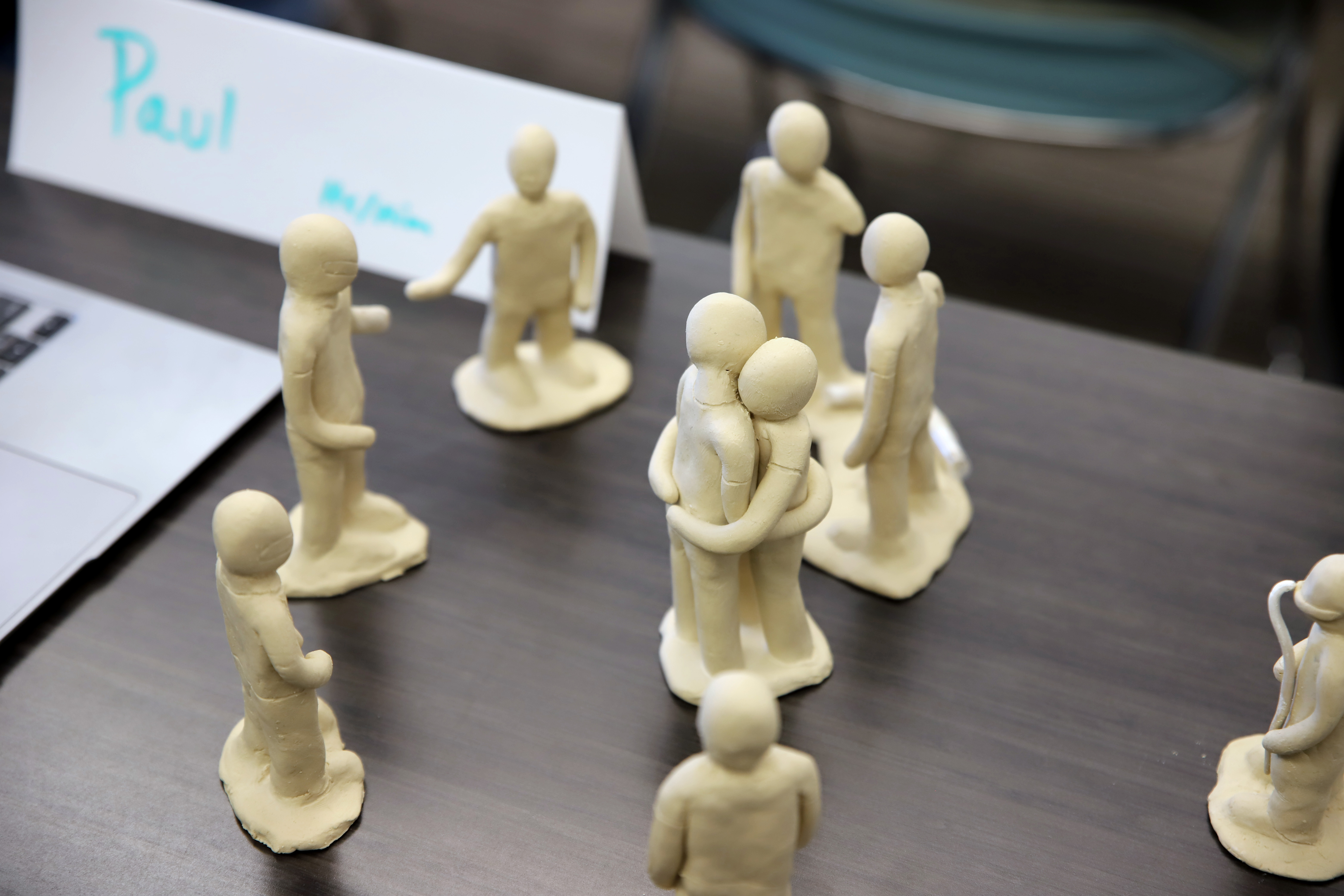 A student project with clay models