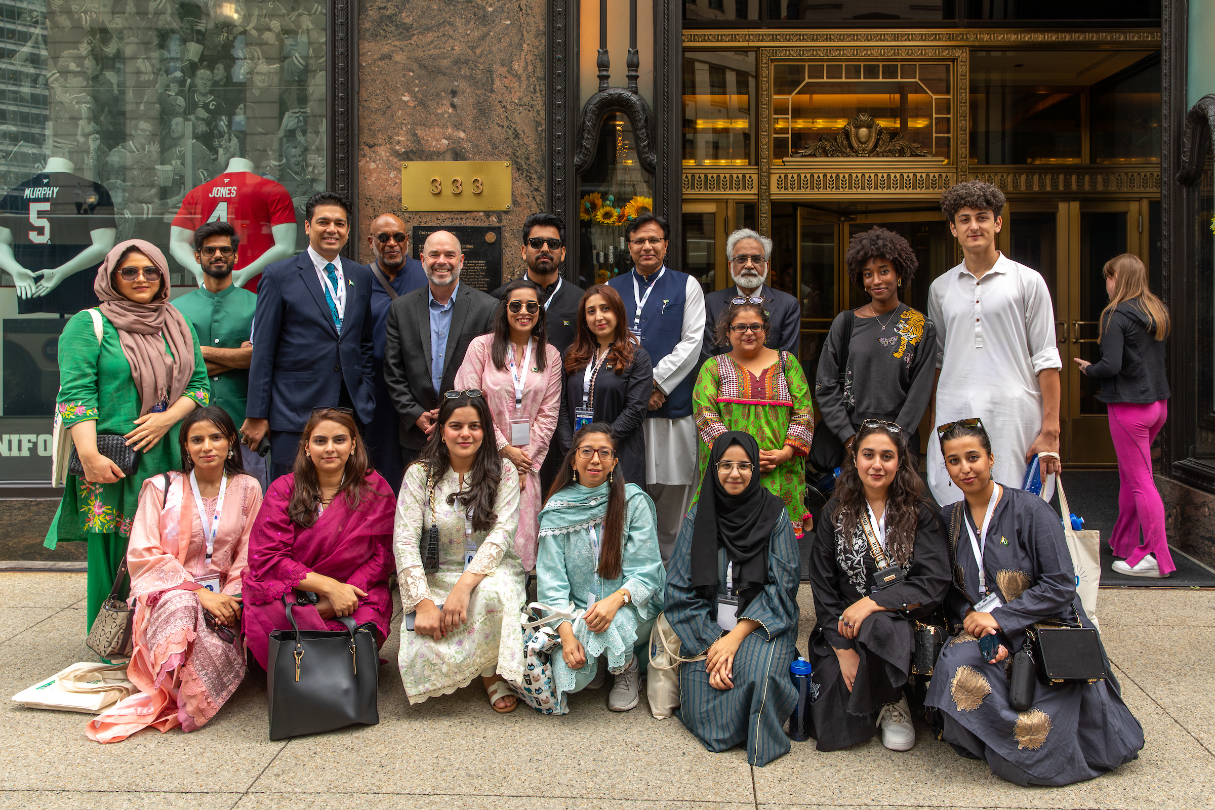 DePaul and Pakistan delegation