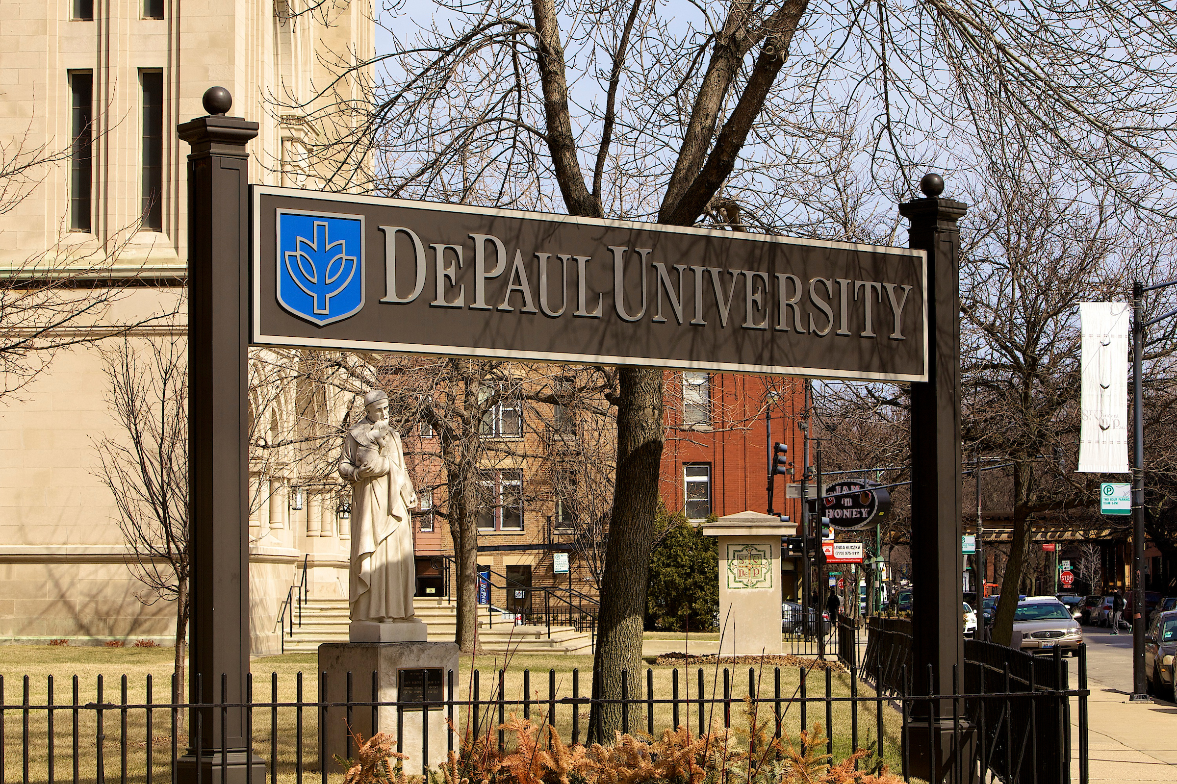 DePaul sign