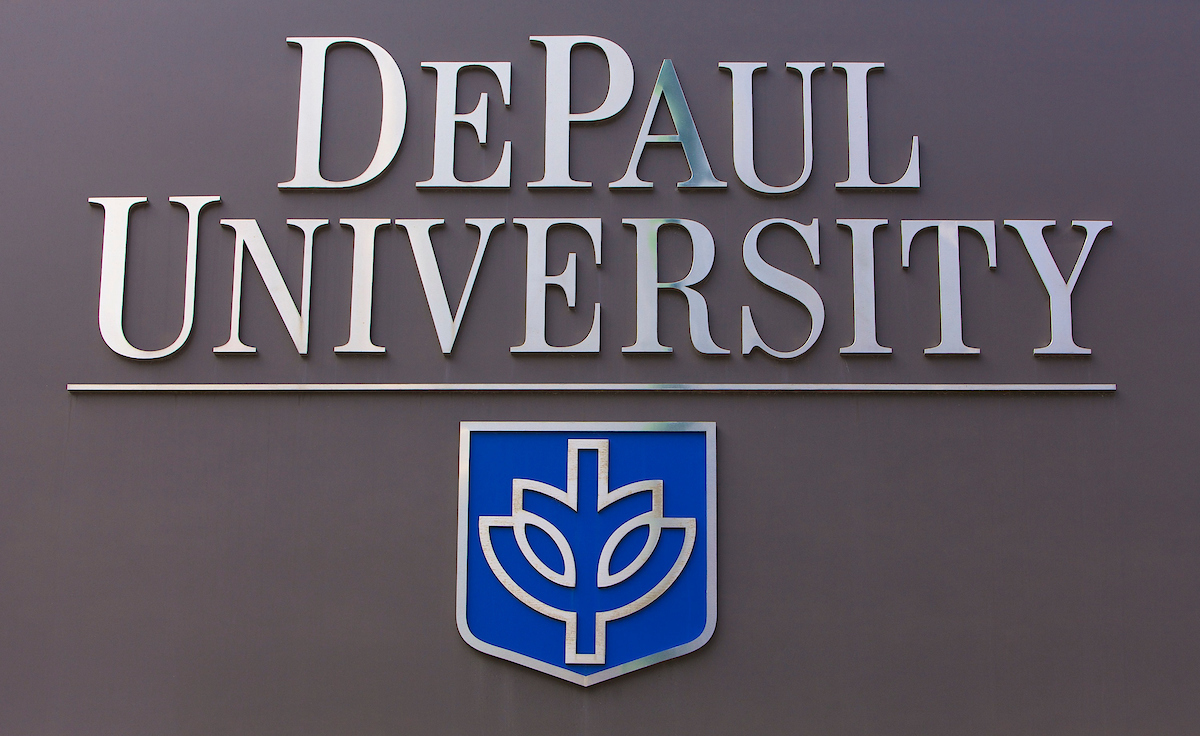 DePaul sign
