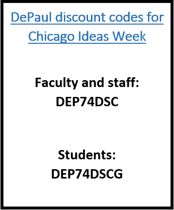 Chicago Ideas Week discount code
