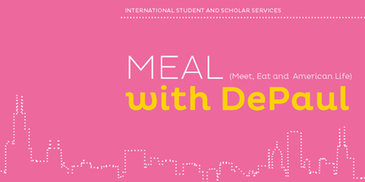 MEAL with DePaul flyer