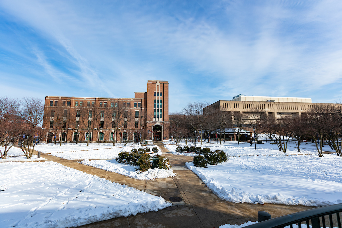 Winter campus