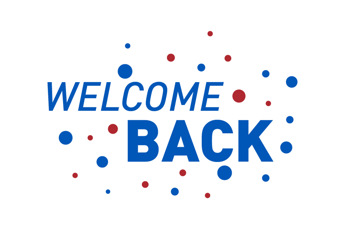 Welcome back logo