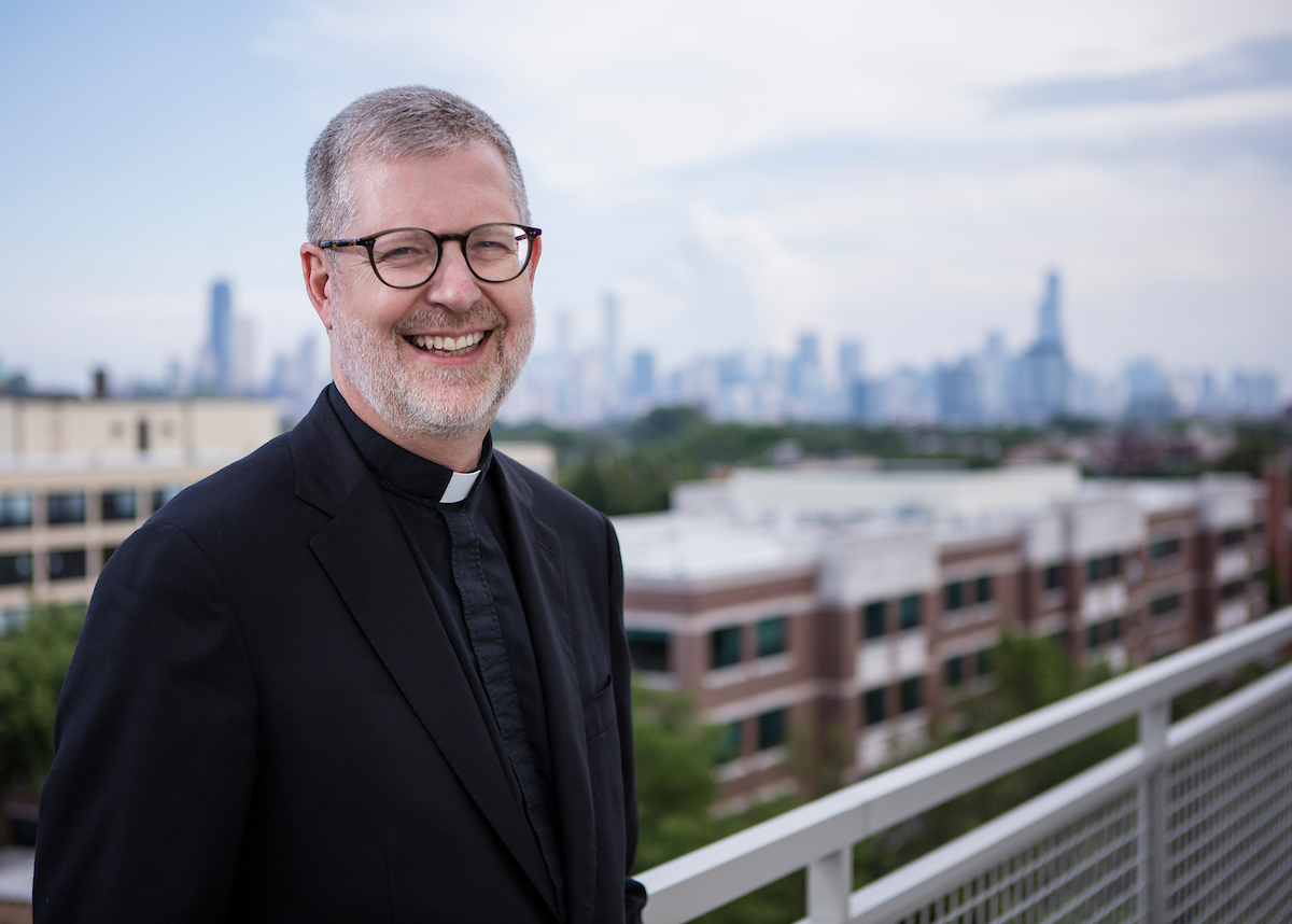 The Rev. Dennis H. Holtschneider, former president of DePaul and current president of the Association of Catholic Colleges and University