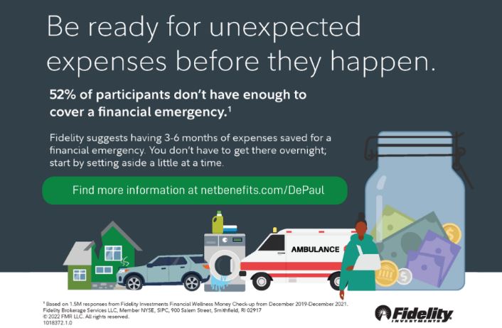 Prepare your finances for the unexpected with Fidelity