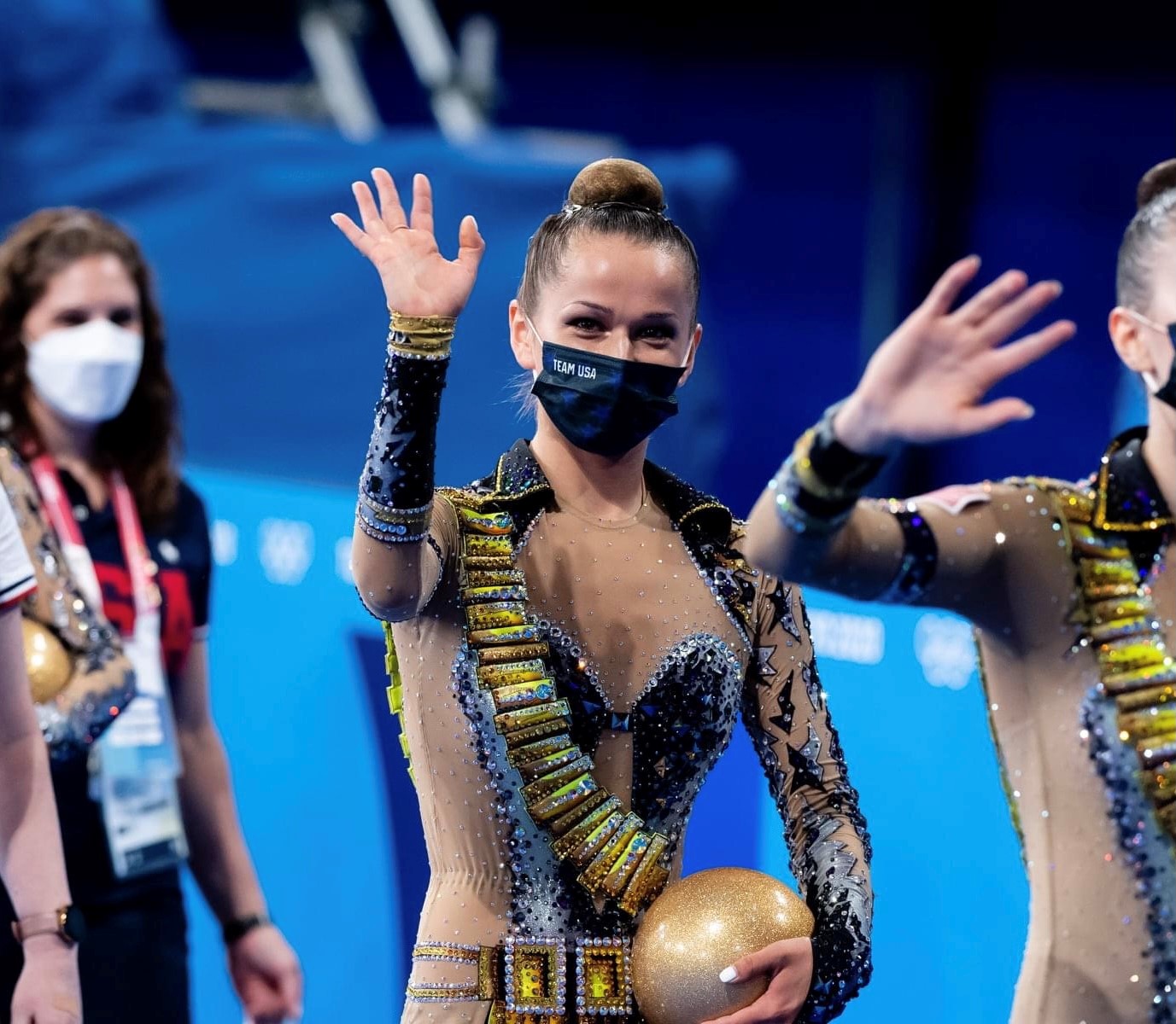 DePaul junior Nicole Sladkov competed in the 2020 Olympic Game in Tokyo. (Image courtesy of Nicole Sladkov)