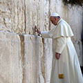 Photo exhibition of papal visits to the Holy Land at DePaul University this spring