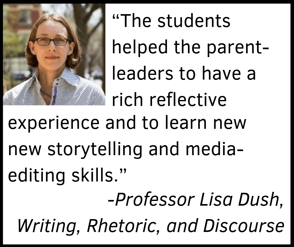 Professor Lisa Dush Quote Box