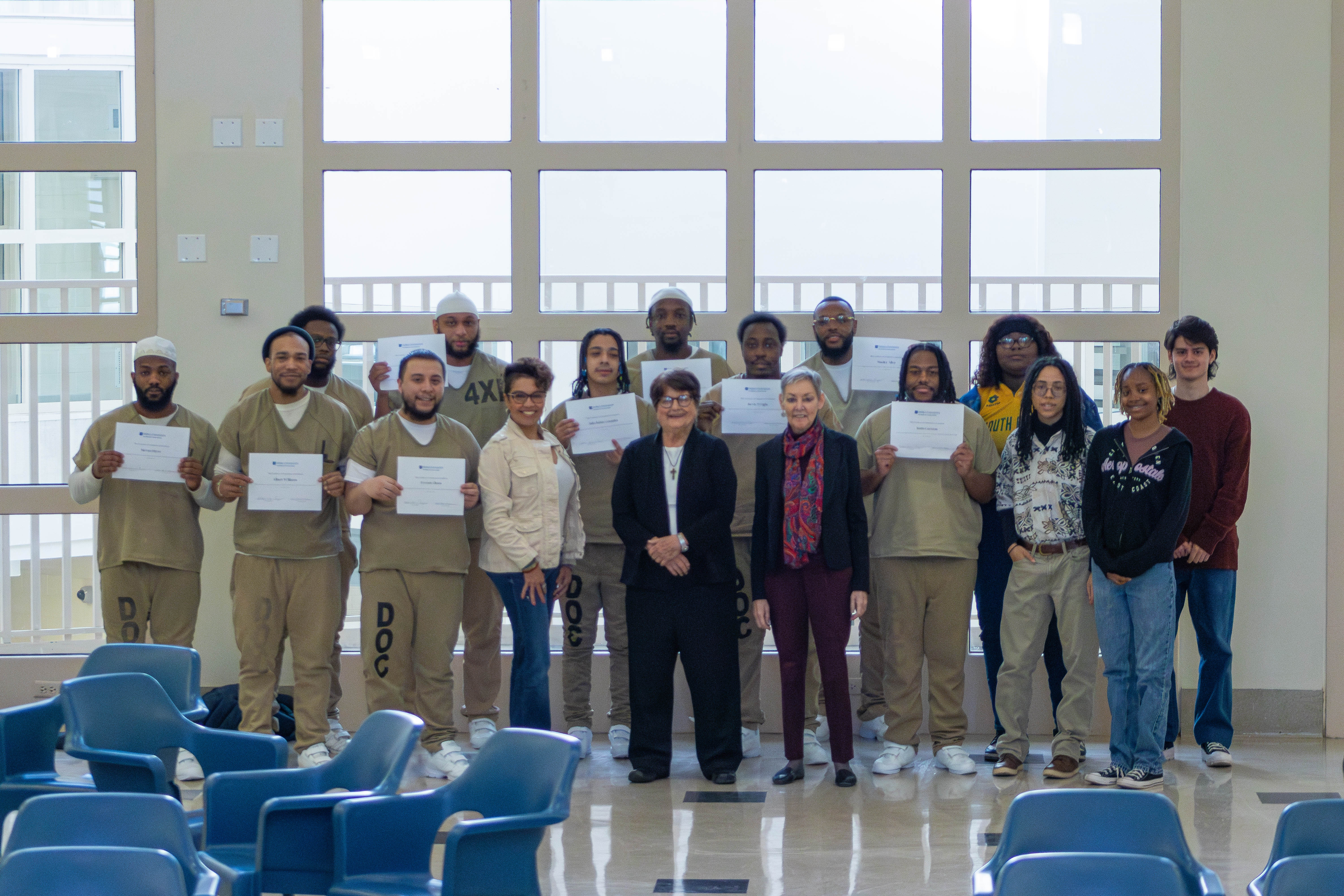 Cook County-Department of Corrections Book Club with Sr. Helen Prejean